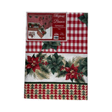 Nappe de Noël Anti-Tats Nappe X6 ou X12 Marque de fruits, fabriquée en Italie