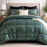 Trapunta Invernale Matrimoniale in velluto ,CLAIRE , Pierre Cardin, fantasia animalier, Made in Italy