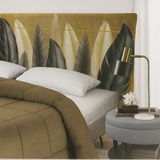 Copritestata letto Marta Marzotto mod. ELENOIRE , vari colori, estensibile fino a 230cm Made in Italy