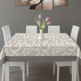 Couverture Loneta plastifiée plastifiée Giulia avec fantaisie moderne frisée