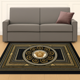 Tappeto da Camera 85cm X 140cm Magic Marta Marzotto stile MEDUSA stampa 3D cotone varie fantasie effetto vellutato Made in Italy 0513