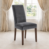 Velvet Vestisia, 6 pièces, Couleur unie avec dossier, Sundeen, Chaise à manger pour salle à manger ou salon Salon Diverses couleurs