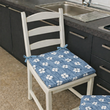 6 Cuscini per Sedia con laccetti, FORTUNA, 4 punti, imbottiti, BA Collection