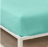 LENZUOLA SOTTO CON ANGOLI MAXI SINGOLO TINTA UNITA PURO COTONE MASTRO BIANCO IN VARI COLORI 0436