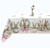 Tovaglia Pasqua x6 o x12 - EASTER BUNNY -Marta Marzotto, Made in Italy