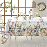 Tovaglia Pasqua x6 o x12 - STRIPED EASTER - Marta Marzotto, Made in Italy