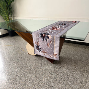 Runner striscia o tovaglietta da tavolo fiori BEST FLOWERS cotone 40cmX140cm cucina tavola Made in Italy, 1223