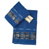 Asciugamani Viso + Ospite IRGE 1+1 EVA in spugna, vari colori - Made in Italy