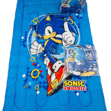 Trapunta letto Singolo Disney Marvel SONIC personaggi cartoni animati 175cm x 260cm