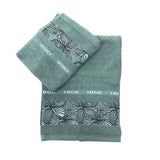 Asciugamani Viso + Ospite IRGE 1+1 EVA in spugna, vari colori - Made in Italy