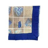 Centre de centre shabby carré avec une table de cuisine coordonnée de 90cm x 90cm