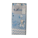 Coppia lettino Nazareno Gabrielli DOLCE SOGNO in flanella 120x180cm Made in Italy per neonato