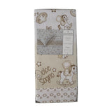 Coppia lettino Nazareno Gabrielli DOLCE SOGNO in flanella 120x180cm Made in Italy per neonato