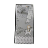 Coppia lettino Nazareno Gabrielli DOLCE SOGNO in flanella 120x180cm Made in Italy per neonato