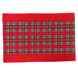Coprifornelli imbottito fantasia TARTAN fornelli cucina 50cm X 80cm Made in Italy