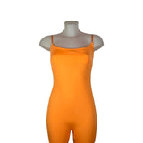 Tuta intera aderente, con bratelle regolabili,  vari colori  Made in Italy