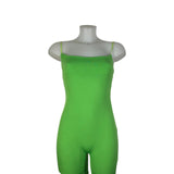 Tuta intera aderente, con bratelle regolabili,  vari colori  Made in Italy