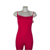 Tuta intera aderente, con bratelle regolabili,  vari colori  Made in Italy