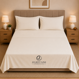 Completo Letto Matrimoniale 100% Cotone MADD home tinta unita lenzuola federe Made in Italy 0100