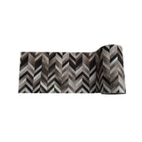 Tappeto Passatoia MISTO LEGNO SOTTOCOSTO - Marta Marzotto 100% Made in Italy Gommato Antiscivolo Antimacchia stampa 3D