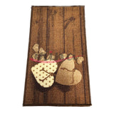 Tappeto taba TR 57cm x 180cm  in cotone gommato, antiscivolo , per cucina in vari colori e disegni