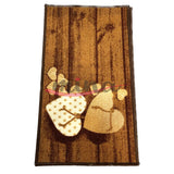 Tappeto taba TR 57cm x 180cm  in cotone gommato, antiscivolo , per cucina in vari colori e disegni