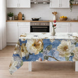 Tovaglia x6 o x12 DESIRE - fantasia fiori Marta Marzotto, Made in Italy vari colori