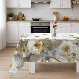 Tovaglia x6 o x12 DESIRE - fantasia fiori Marta Marzotto, Made in Italy vari colori