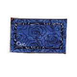 85x125 Tapis de caméra Marta Marzotto Versace Style Rose Wet Impression 3D Coton Divers Fantasmes Velouche Effet Fabriqué en Italie