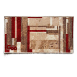 85x125 Tapis de caméra Marta Marzotto Versace Style Rose Wet Impression 3D Coton Divers Fantasmes Velouche Effet Fabriqué en Italie