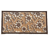 85x125 Tapis de caméra Marta Marzotto Versace Style Rose Wet Impression 3D Coton Divers Fantasmes Velouche Effet Fabriqué en Italie