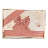 Coppia lettino Nazareno Gabrielli FIOCCO puro cotone 120x180cm Made in Italy per neonato