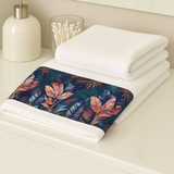 Set Asciugamani GIANT FOREST Viso con balza digitale + Ospite tinta unita in Spugna, Marta Marzotto  varie colorazioni - Made in Italy