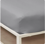 LENZUOLA SOTTO CON ANGOLI MAXI SINGOLO TINTA UNITA PURO COTONE MASTRO BIANCO IN VARI COLORI 0436