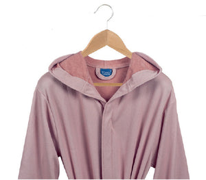 Accappatoio in microspugna, VINGI, con Cappuccio, unisex, varie colorazioni, vestibilità large