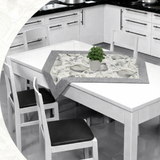 Centrotavola Quadrato GINEVRA 90cm X 90cm tavolo coordinato cucina