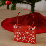 IDEA REGALO - Cofanetto Strofinacci MERRY CHRISTMAS , IRGE , Made in Italy