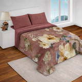 Trapuntino Primaverile Estivo Matrimoniale, DESIRE, Marta Marzotto stampa digitale Made in Italy