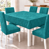 Copritavolo elasticizzato rettangolare FOLIAGE, Marta Marzotto, x6 e x12 Posti, Made in Italy