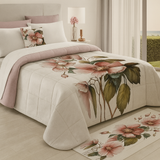 Trapunta invernale Marta Marzotto ANGELICA 320gr Matrimoniale 100% Made in Italy Stampa Digitale 3D Qualità Premium