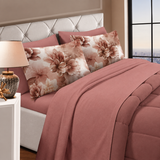 Set Completo Letto Matrimoniale - BEATRICE - in POLICOTONE stampa digitale 3D Marta Marzotto + 4 federe Made in Italy