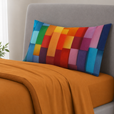 Completo Letto Singolo Stampa Digitale 3D COLOR BLOCK Marta Marzotto Made In Italy