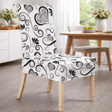 6 VESTISEDIA ZUCCHISSIME Fantasmino, fantasia CUORI, Tessuto Elastico Made in Italy