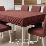 Copritavolo elasticizzato rettangolare URBAN, Marta Marzotto, x6 e x12 Posti, Made in Italy