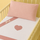Ensemble de composition pour lit bébé Marta Marzotto pur coton Fabriqué en Italie