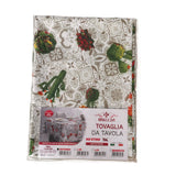Tovaglia da tavola / Copritavolo Antimacchia Rotonda Varie fantasie - Made in Italy Juliet's Line / BRECCIA