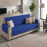 Copridivano Evolution Marta Marzotto 2 posti double face termosaldato, doppio colore trapuntato 0147/0563/0579