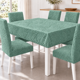 Copritavolo elasticizzato rettangolare FOLIAGE, Marta Marzotto, x6 e x12 Posti, Made in Italy