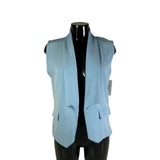 Blazer leggero senza maniche, vari colori, Made in Italy