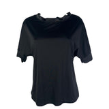 T-shirt con bordi lurex, vari colori  Made in Italy